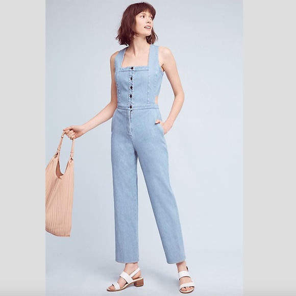 Denim Jumpsuit - Picture 2 of 6